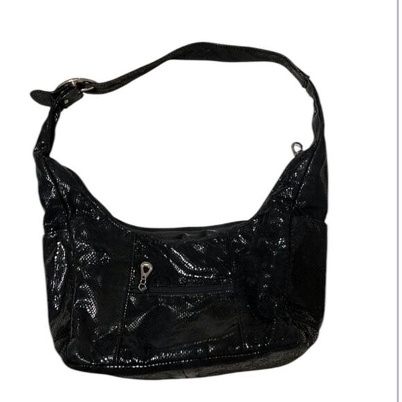 Fabulous preloved handbag 4 outside pockets adjustable strap 1 inside pocket GUC - Picture 1 of 14